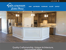 Tablet Screenshot of benatkinsonhomes.net